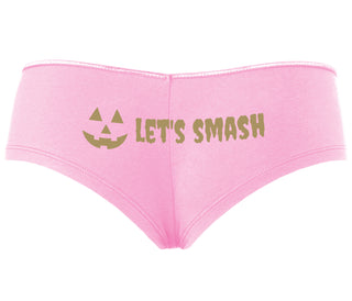 Let's Smash Pumpkins - Pink Boyshort