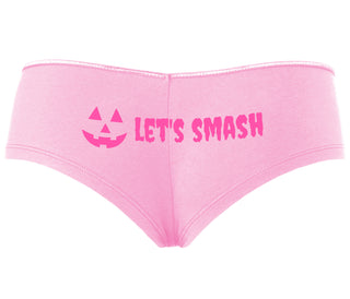 Let's Smash Pumpkins - Pink Boyshort