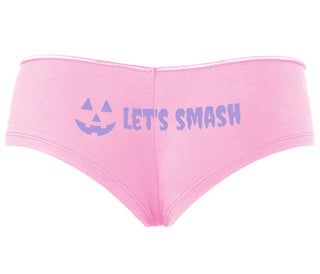 Let's Smash Pumpkins - Pink Boyshort