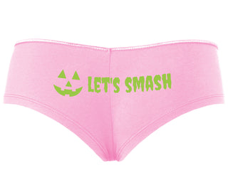 Let's Smash Pumpkins - Pink Boyshort