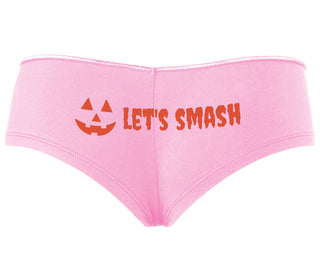 Let's Smash Pumpkins - Pink Boyshort