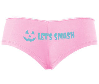 Let's Smash Pumpkins - Pink Boyshort