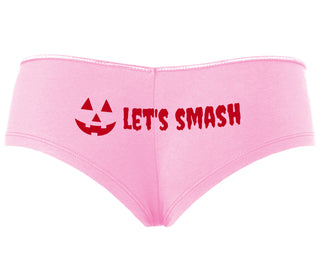 Let's Smash Pumpkins - Pink Boyshort