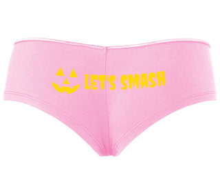 Let's Smash Pumpkins - Pink Boyshort