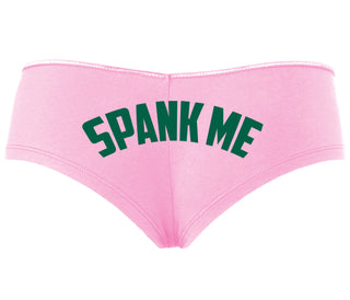 Spank Me - Bold Design - Pink Boyshort