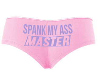 Spank My Ass Master - Pink Boyshort