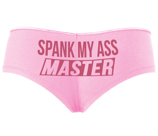 Spank My Ass Master - Pink Boyshort
