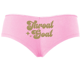 Throat Goat - Deep Throat Expert - Pink Boyshort