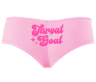 Throat Goat - Deep Throat Expert - Pink Boyshort