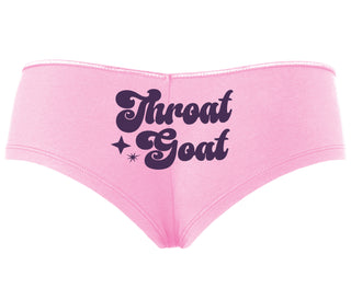 Throat Goat - Deep Throat Expert - Pink Boyshort