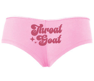 Throat Goat - Deep Throat Expert - Pink Boyshort