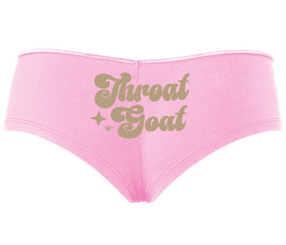 Throat Goat - Deep Throat Expert - Pink Boyshort