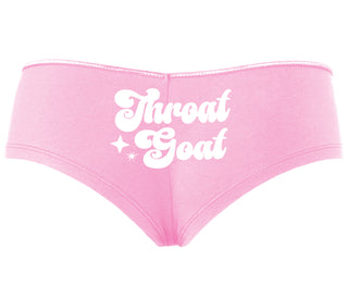 Throat Goat - Deep Throat Expert - Pink Boyshort
