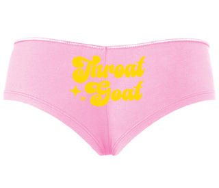 Throat Goat - Deep Throat Expert - Pink Boyshort