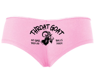 Throat Goat - Pink Boyshort