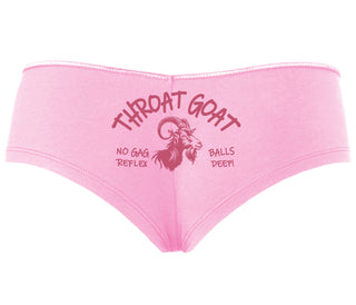 Throat Goat - Pink Boyshort