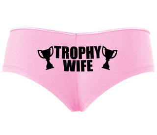 Trophy Wife Award - Pink Boyshort