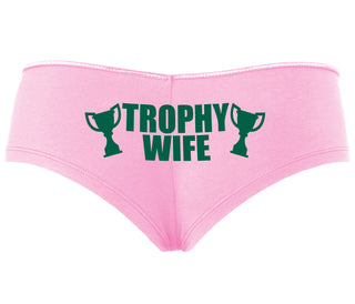 Trophy Wife Award - Pink Boyshort