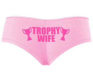 Trophy Wife Award - Pink Boyshort