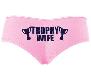 Trophy Wife Award - Pink Boyshort