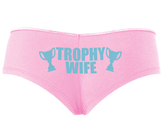Trophy Wife Award - Pink Boyshort
