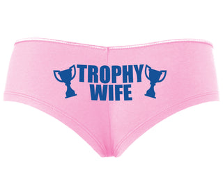 Trophy Wife Award - Pink Boyshort