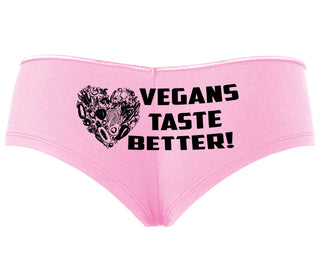 Vegans Tastes Better - Pink Boyshort
