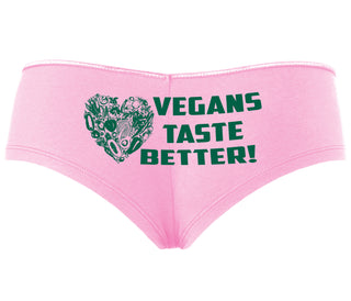 Vegans Tastes Better - Pink Boyshort