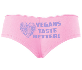 Vegans Tastes Better - Pink Boyshort