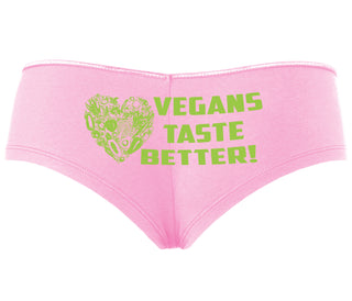 Vegans Tastes Better - Pink Boyshort