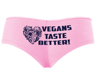 Vegans Tastes Better - Pink Boyshort