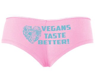 Vegans Tastes Better - Pink Boyshort
