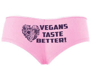 Vegans Tastes Better - Pink Boyshort