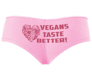 Vegans Tastes Better - Pink Boyshort
