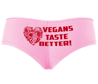 Vegans Tastes Better - Pink Boyshort
