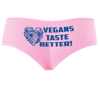 Vegans Tastes Better - Pink Boyshort