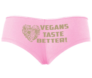 Vegans Tastes Better - Pink Boyshort