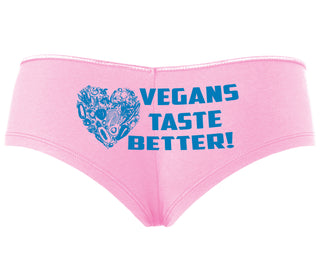 Vegans Tastes Better - Pink Boyshort
