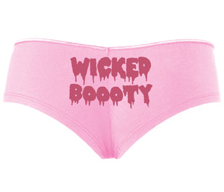 Wicked Boooty - Pink Boyshort