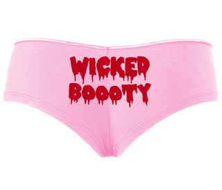Wicked Boooty - Pink Boyshort