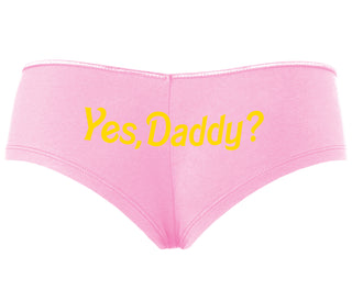 Yes Daddy ? - Pink Boyshort