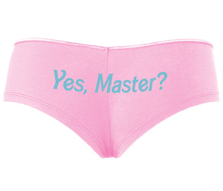 Yes Master ? - Pink Boyshort