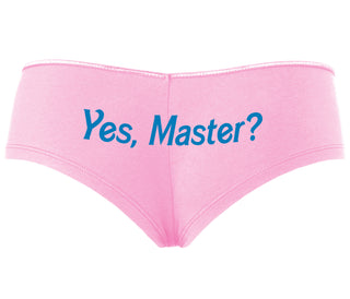 Yes Master ? - Pink Boyshort