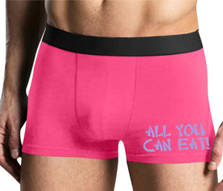 All You Can Eat Chinese Takaway Style - Mens Pink Boxer Brief