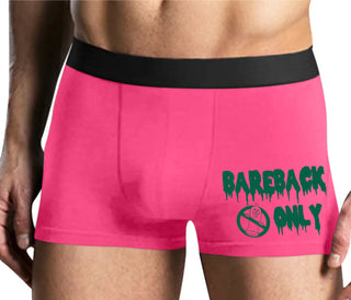 Bareback Only - Mens Pink Boxer Brief
