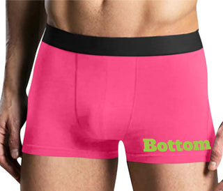 Bottom - Submissive - Mens Pink Boxer Brief