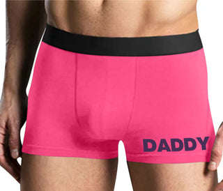 Daddy - Mens Pink Boxer Brief