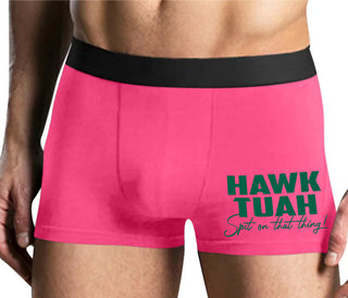 Hawk Tuah Spit On That Thing - Mens Pink Boxer Brief