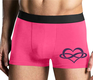Polyamory Logo - Mens Pink Boxer Brief