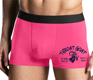 Throat Goat - Mens Pink Boxer Brief